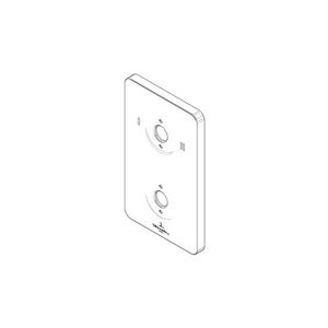 Rozet symbolen VS V&B-logo 90x150x9mm chr