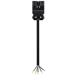 Aansluitsnoer GST18I5 male 1,5mm² 200cm. PVC ECA 90°C
