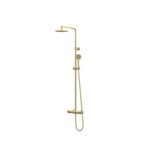 Afbouwdeel regendouche IVY combiset Nexus 1 opbouwthermostaat  gebor. mat goud CSN1MPCD
