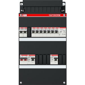 Installatiekast 7x achter 2x 30mA + FT + HS 1-f