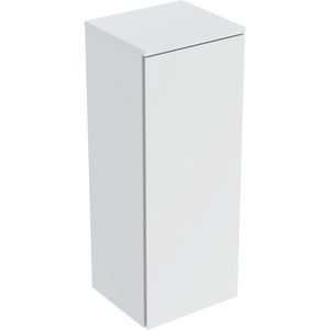 Half hoge kast 1 deur: 33x85x29.7cm wit / gelakt zijdemat