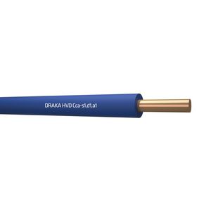 Doos a 100m. installatiedraad HVD halogeenvrij Cca 70C 450/750V bu# 2,5mm² (Blauw)