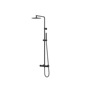 Afbouwdeel regendouche IVY combiset Nexus 1 opbouwthermostaat staafmodel mat zwart CSN1MZAB