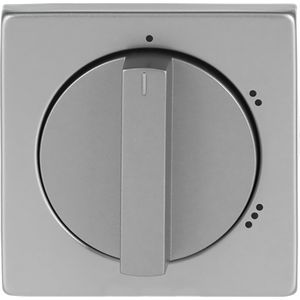 Centraalplaat v 3 standen schak 2710/1 U pure-rvs (2542 DR/02-866)