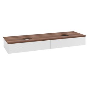 Wastafelonderkast Antao 1600x190x500mm G.White.L K17112GF