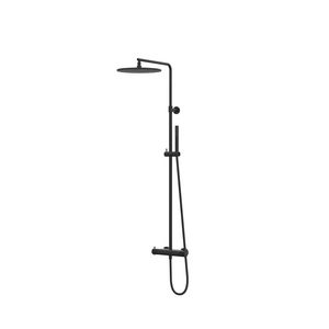 Afbouwdeel regendouche IVY combiset Nexus 1 opbouwthermostaat staafmodel mat zwart CSN1MZAF