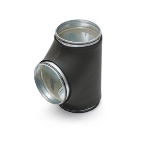 T-stuk TDI 90° 355mm dampdicht met Armaflex isolatie 13mm KEN-LOK