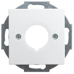 Centraalplaat boring 22.5mm SI-B-alpinwit