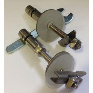 J/morrison hinge pack for e6214 chroom