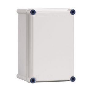 Lege kast grijs deksel geen grondplaat 270X180