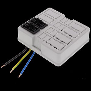 Connectordeksel tbv WHK 608 kabeldoos, snap-fit, chassisdeel 2x3-polig (WHK608SD-2x3p-Ad-v) VVE=5