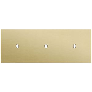 Afdekplaat 3-voud horiz. 71mm centerafst. 227-57701