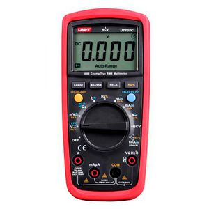 Compacte TRMS digitale multimeter met temperatuurmeting