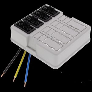 Connectordeksel tbv WHK 608 kabeldoos, snap-fit, chassisdeel 4x3-polig (WHK608SD-4x3p-Ad-v) VVE=5