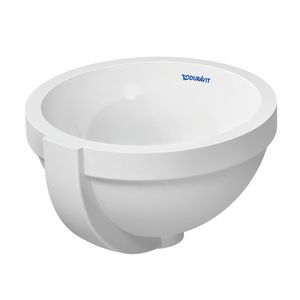 ARCHITEC #031927 inbouwwastafel 320mm wit zonder kraangat met overloop