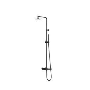 Afbouwdeel regendouche IVY combiset Nexus 1 opbouwthermostaat staafmodel zwart chroom CSN1ZCAA