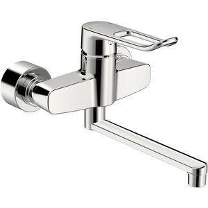 Wandmkr draaib.uitl spr277mm beugel lang hendel HANSACLINICA