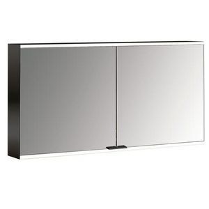 Spiegelkast Prime2 Facelift opbouw 1300mm 2 deur Ip 20 Zw