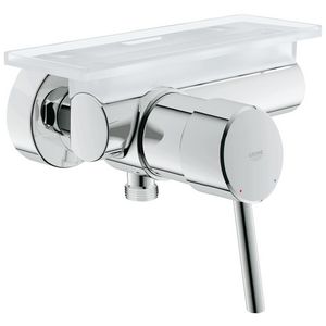 Concetto douchekraan chroom hoh 150mm incl. S-koppelingen