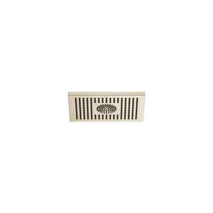 Regendouche v. plafondaansl. li 300x240mm Light Gold gebor