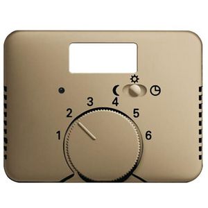 Centraalplaat afd v inb thermostaat 1095/96UTA a-brons