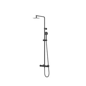 Afbouwdeel regendouche IVY combiset Nexus 1 opbouwthermostaat  zwart chroom CSN1ZCCA