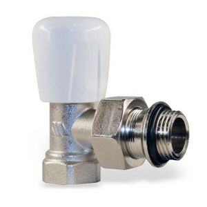Radiatorkraan thermost. TRV F 1/2 1,4 Kvs Haaks Instelbaar