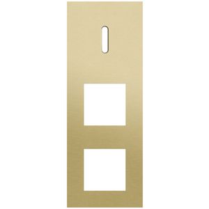 Afdekplaat 3-voud vertic. 71mm centerafst 227-56955