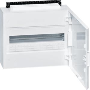 Opbouwverdeler Vega IP40 400x325x145mm 1x18 mod. deur wit