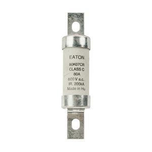 Zekering laagsp. 80A AC 600V 250V HRCII-C gL/gG CSA VVE=20