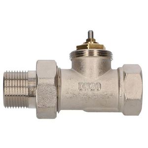 Thermostatisch ventiel 3/4" recht aanvoer