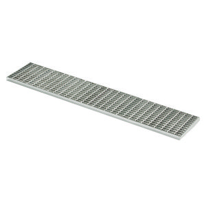 Strippenrooster v.industriegoot 998x161x23mm RVS