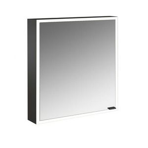 Spiegelkast Prime Facelift opbouw 600mm 1 deur Ip 20 Zw Li