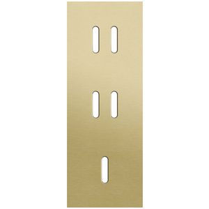 Afdekplaat 3-voud vertic. 71mm centerafst 227-56954