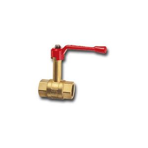 Kogelkraan messing verlengde spindel DN20 3/4" bi.dr.