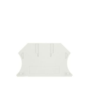 Afsluit- eindplaat grijs h:56mm b:1.5mm V-0 Wemid VVE=50