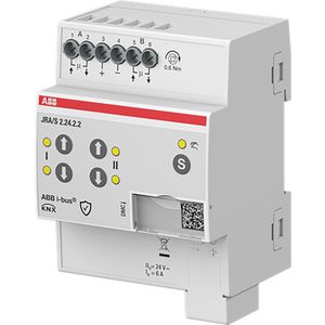 Jaloezie- en rolluikactuator 2-f 24 V DC Man Op 230 V,hand (JRA/S2.24.2.2)
