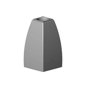 Aansluiting 52,73x52,73x94,5mm Platina