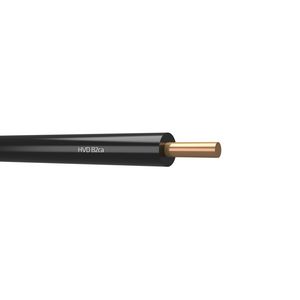 Doos a 100m. installatiedraad halogeenvrij H07Z1-U HVD B2ca 70C 450/750V bk# 1,5mm² (Zwart)