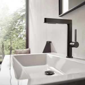 Waste set PushOpen voor wastafel-/bidetkranen 50100340 brushed black chrome