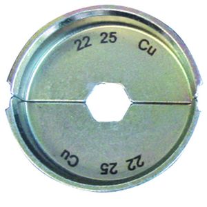 Matrijsset MS22 zeskantpersing kabelschoen 25mm² DIN46235