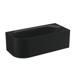 Bad BetteLux Oval V Silhouette 1750×800mm Zwart