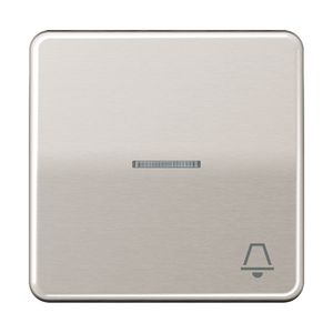 Schakelwip CD500 platin.met lens&bel symbool
