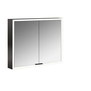 Spiegelkast Prime Facelift opbouw 800mm 2 deur Ip 20 Zw