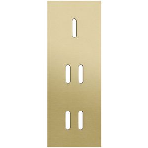 Afdekplaat 3-voud vertic. 71mm centerafst 227-56953