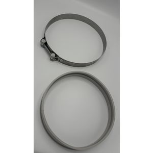 Klemband + pakkingring diameter 250mm S55465
