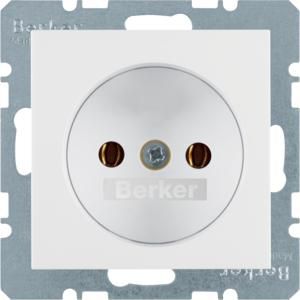 Wandcontactdoos 2P steek berker K.1/K.5 polarwit
