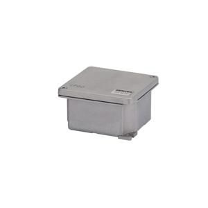 VERDEELDOOS GEGOTEN ALUMINIUM ONGELAKT 91x91x54 IP55