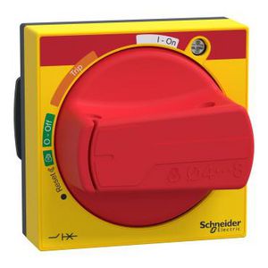 Draaibediening Rood/geel IP65 NSXm ComPact