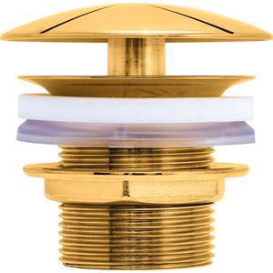 Afvoerventiel Goud Gepolijst 72x72x69mm 0050243400